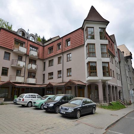 Snug Apartment In Jachymov Near Ski Area Bagian luar foto