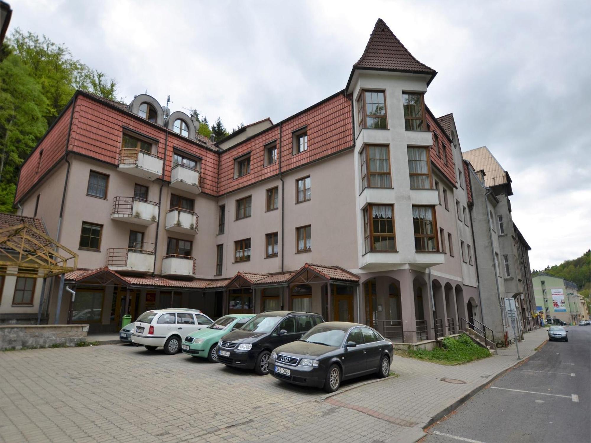 Snug Apartment In Jachymov Near Ski Area Bagian luar foto